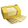High-Capacity Chemical Sorbent Pads (Quantity : 150 Sheets per Case)