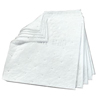 High-Capacity Static Resistant Petroleum Sorbent Pads (Quantity : 100 Sheets per Bale)