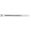 Cable Ties (Length : 4 in, Width : 0.100 in, Bundle Diam : 0.7000 in [Max])