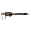 Absolute� Digimatic Calipers (Range : 0 mm [Min], 150 mm [Max], Outside Jaw Depth : 1.57 in, Inside Jaw Depth : 0.65 in)