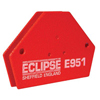 Magnetic Quick Clamps (Load Cap. : 22 lb, Temp. Range : 176.0 �F [Max], Height : 2 9/16 in)