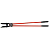 Non-Conductive Post Hole Diggers (Height : 6 1/2 in, Handle Length : 6 ft, Handle Material : Pultruded Fiberglass)