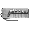 Arch Punch Sets (Cutter Diam : 3/16 in, 5/16 in, 7/16 in, 9/16 in, 11/16 in, 13/16 in, 15/16 in, Includes : Canvas Pouch, Tip Type : Round)