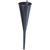 Plastic Funnels (Dia. : 5 in, Overall Length : 18 in, Tip Diam : 1/2 in)