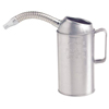Galvanized Measures (Capacity Vol. : 1 qt [Max], Outlet Type : Flexible Spout, Height : 6 1/2 in)
