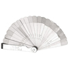 22 Blade Step Cut Feeler Gauge Sets (Blade Width : 1/2 in, Blade Length : 3 5/16 in, Measuring System : Inch/Metric)