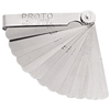 15 Blade Metric Feeler Gauge Sets (Blade Width : 1/2 in, Blade Length : 3 5/16 in, Blade Thickness : 0.0600 mm, 0.0700 mm, 0.0800 in, 0.1000 mm, 0.1500 mm, 0.2000 mm, 0.2500 mm, 0.3000 mm, 0.3500 mm, 0.4000 mm, 0.4500 mm, 0.5000 mm, 0.5500 mm, 0.6000 mm, 0.7000 mm)