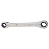 6-Point Ratcheting Box Wrenches (No. of Points : 6, Opening Size : 1/4 in, 5/16 in, Opening Type : Box/Box)