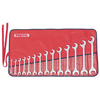 Angle Open End Wrench Sets (Opening Size : 3/8 in, 7/16 in, 1/2 in, 9/16 in, 5/8 in, 11/16 in, 3/4 in, 13/16 in, 7/8 in, 15/16 in, 1 in, 1 1/16 in, 1 1/8 in, 1 1/4 in, Opening Type : Open/Open, Head Angle : 15�, 60�)