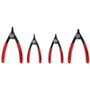 Convertible Retaining Ring Pliers Sets (Jaw Shape : Straight, Handle Type : Cushion Grip, Includes : (1) .038 in. Tip, 18� Angle, (1) .038 in. Tip, 90� Angle, (1) .070 in. Tip, 18� Angle, (1) .070 in. Tip, 90� Angle)