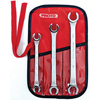 Torqueplus� Double End Flare Nut Wrench Sets (No. of Points : 12, Opening Type : Flare/Flare, Includes : (1) 3/8 x 7/16 in, (1) 1/2 x 9/16 in, (1) 5/8 x 11/16 in, Tool Roll)