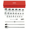 Torqueplustrade 12 Point Metric 34quot Drive Tool Socket Sets