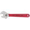 Cushion Grip Adjustable Wrenches (Opening Size : 1/2 in [Max], Opening Type : Jaw, Head Angle : 15�)