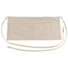 Waist Aprons (No. of Compartments : 2, Material : Canvas, Color : White)