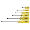 6 Piece Classic Series Phillips� Screwdriver Sets (Shank Type : Round, Includes : (1) #0 Tip Screwdriver, (1) #1 Tip Screwdriver, (2) #2 Tip Screwdrivers, (1) #3 Tip Screwdrivers, (1) #4 Tip Screwdriver, Handle Material : Acetate)