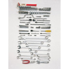 126 Piece Starter Maintenance Sets (Drive Size : 1/4 in, 3/8 in, Includes : (107) Sockets Accessories, (16) Wrenches, (1) Striking and Struck Tool, (2) Pliers)