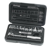11 Piece Standard Socket Sets (Drive Size : 3/8 in, No. of Points : 6, 12, Includes : (4) 6 Pt. Std. Sockets 3/8 - 9/16 in, (5) 12 Pt. Std. Sockets 5/8 - 7/8 in, Extension, Reversible Ratchet)