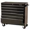 6 Drawer Roller Cabinets (No. of Drawers : 6, Slide Type : Ball-Bearing, Color : Black)