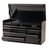 7 Drawer Top Chests (No. of Drawers : 7, Slide Type : Ball-Bearing, Color : Black)