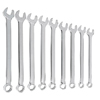 9 Piece Combination Wrench Sets (Opening Size : 1/4 in, 5/16 in, 3/8 in, 7/16 in, 1/2 in, 9/16 in, 5/8 in, 11/16 in, 3/4 in, Opening Type : Open/Box, Includes : Pouch)