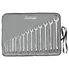 14 Piece Combination Wrench Sets (Opening Size : 5/16 in, 3/8 in, 7/16 in, 1/2 in, 9/16 in, 5/8 in, 11/16 in, 3/4 in, 13/16 in, 7/8 in, 15/16 in, 1 in, 1 1/8 in, 1 1/4 in, Opening Type : Open/Box, Includes : Pouch)