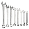 8 Piece Combination Wrench Sets (Opening Size : 1/4 in, 5/16 in, 3/8 in, 7/16 in, 1/2 in, 9/16 in, 5/8 in, 3/4 in, Opening Type : Open/Box, Includes : Pouch)