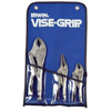 Locking Pliers Sets (Overall Length : 5 in [Min], 10 in [Max], Includes : 10R, 10CR, 7WR, 5WR, 6LN, Material : Alloy Steel)