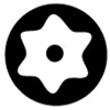 TORX� Insert Bit Sets (Drive Size : 1/4 in (hex), Overall Length : 1 in, Tip Size Symbol : T10/T15)