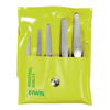 Straight Screw Extractor Sets (Includes : 4-pieces Pouched, Sizes ST-2 thru ST-5, Quantity : 4 per set)