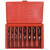 1/2 Inch Reduced Shank Silver & Deming HSS Drill Bit Sets (Cutting Diam : 9/16 in, 5/8 in, 11/16 in, 3/4 in, 13/16 in, 7/8 in, 15/16 in, 1 in, Flute Length : 3 in, Overall Length : 6 in)