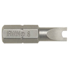 Spanner Insert Bits (Drive Size : 1/4 in (hex), Overall Length : 1 in, Tip Size Symbol : #4)