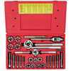 25-Piece Metric Tap & Hexagon Die Master Sets (Die Type : Hexagon, Tap Type : Plug, Includes : (11) Metric 14 mm - 1.25 thru 24 mm - 3.00, Taps, Dies, Tap Wrench, Plastic Case)