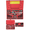 64 Piece Machine Screwith Fractional Sizes Tap Die Combination Sets