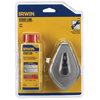 Metal Case Reel & Chalk Sets (Line Length : 100.0 ft, Chalk Color : Red, Capacity Vol. : 2 oz)