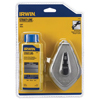 Metal Case Reel & Chalk Sets (Line Length : 100.0 ft, Chalk Color : Blue, Capacity Vol. : 2 oz)