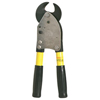 Compact Ratcheting Cable Cutters (Cutting Cap. : 1 3/16 in, Overall Length : 14 in, Cut Type : Shear Cut)