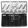 Roll Pin Assortments (Dia. : 1/16 in, 5/64 in, 3/32 in, 1/8 in, 5/32 in, 3/16 in, 7/32 in, 1/4 in, 5/16 in, 3/8 in, Includes : 4 Lengths Included for Each Size, Plastic Box, Material : Spring Steel)