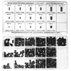 Metric Socket Head Set Screw Assortments (Includes : (25) M3 x 0.5 x 3mm, (25) M3 x 0.5 x 6mm, (25) M3 x 0.5 x 10mm, (25) M4 x 0.7 x 4mm, (25) M4 x 0.7 x 6mm, (25) M4 x 0.7 x 10mm, (25) M5 x 0.8 x 5mm, (25) M5 x 0.8 x 8mm, (25) M5 x 0.8 x 12mm, (25) M6 x 1.0 x 6mm, (25) M6 x 1.0 x, Head Type : Hexagon Recess, Material : Alloy Steel)