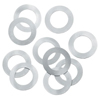 Arbor Shim w/o Keyway Assortments (Thickness : 0.0010 in, 0.0015 in, 0.0020 in, 0.0030 in, 0.0040 in, 0.0050 in, 0.0060 in, 0.0070 in, 0.0080 in, 0.0100 in, 0.0120 in, 0.0150 in, 0.0200 in, 0.0250 in, 0.0310 in, 0.0470 in, 0.0620 in, 0.0930 in, 1/8 in, Material : Low Carbon Steel, Shape : Washer)