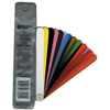 Fan Blade Plastic Thickness Gage Assortments (Blade Width : 1/2 in, Blade Length : 12 in, Blade Thickness : 0.0010 in, 0.0015 in, 0.0020 in, 0.0030 in, 0.0040 in, 0.0050 in, 0.0075 in, 0.0100 in, 0.0125 in, 0.0150 in, 0.0200 in, 0.0250 in, 0.0300 in)