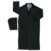 Classic Plus Rider Rain Coats (Size Group : Large, Material : PVC/Polyester, Thickness : 0.3500 mm)