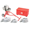 Mechanical Sidewinder� Benders (Capacities : 1-1/4 1-1/2 in. EMT, 2 in. EMT, 1/2, 3/4, 1 in. Rigid IMC, 1-1/4 1-1/2 in. Rigid IMC, Includes : Tool-Gard Metal Box, BWF888 Frame, Weight : 210 lb)