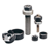 Individual Slug-Out� Components (Cutting Diam : 1/2 in, Cutting Thickness : 12 gauge (stainless steel) [Max], 10 gauge (mild steel) [Max], Type : Punch)