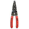 Combination Cutters/Strippers/Crimpers (Capacities : 10 - 22 AWG Copper, Coax w/Rear-Pivot Crimping, Handle Type : Comfort Grips, Material : High Carbon Steel)