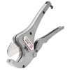 Ratcheting Plastic Pipe & Tubing Cutters (Cutting Cap. : 1/2 in [Min], 1 5/8 in [Max], Material : Aluminum, Applicable Materials : PVC, CPVC, PEX, Polyethylene, Polybutylene, Rubber)