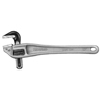 Aluminum Handle Offset Pipe Wrenches (Overall Length : 14 in, Pipe Cap. : 2 in [Max], Material : Aluminum)