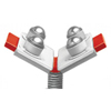 Luxor TV Mount Stands: Ridgid - Pipe Stands