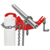 Top Screw Post Chain Vises (Pipe Cap. : 1/8 in [Min], 5 in [Max], Type : Pipe Chain Vise, Weight : 23 1/2 lb)