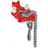 Bottom Screw Bench Chain Vises (Pipe Cap. : 1/8 in [Min], 4 in [Max], Type : Bench Chain Vise, Weight : 13 lb)