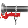 Flange Pipe Welding Vises (Pipe Cap. : 2 1/2 in [Min], 8 in [Max], Material : Cast Iron, Type : Pipe Chain Vise)